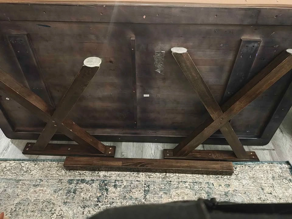 Rustic dining table - photo 2