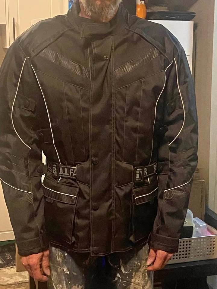 BNWT Premium Bull Faster Armored Motorcycle Jacket - Small