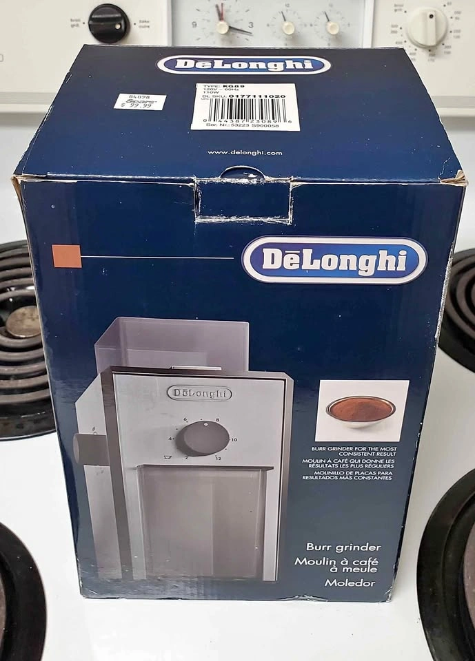 DeLonghi KG89 Burr Coffee Grinder