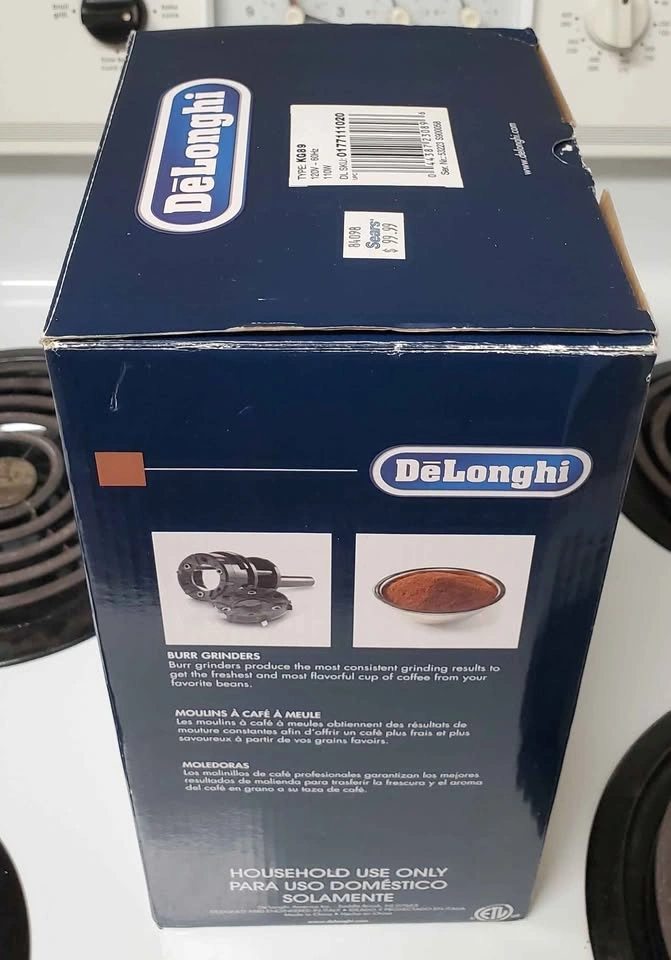 DeLonghi KG89 Burr Coffee Grinder - photo 3