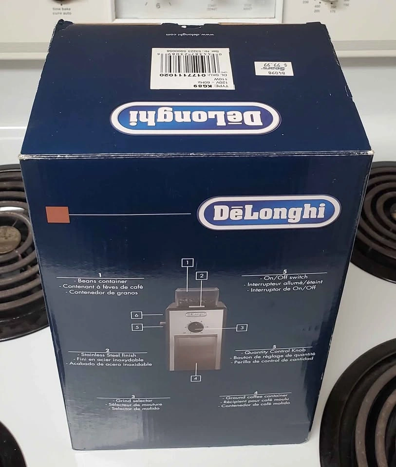 DeLonghi KG89 Burr Coffee Grinder - photo 4