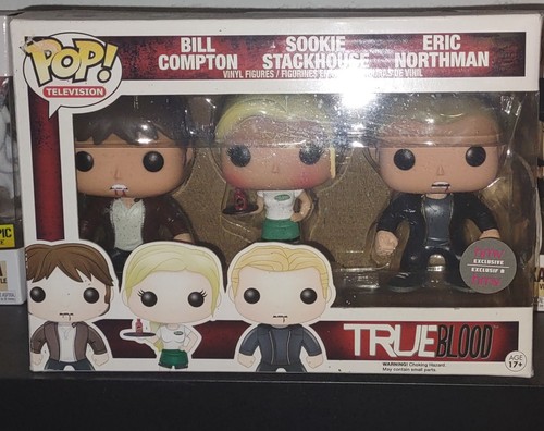 Funko Pop True Blood 3-Pack HMV CAD EXCLUSIVE Bill Sookie Eric
