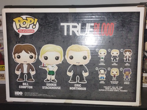 Funko Pop True Blood 3-Pack HMV CAD EXCLUSIVE Bill Sookie Eric - photo 2