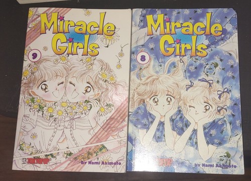 TokyoPOP English Manga Miracle Girls BUNDLE VOLUME 8 and 9