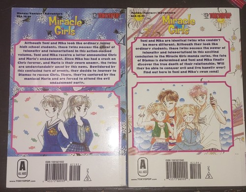 TokyoPOP English Manga Miracle Girls BUNDLE VOLUME 8 and 9 - photo 3