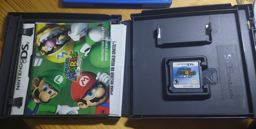 Authentic Super Mario 64 DS Nintendo DS Game Cartridge CIB - photo 2