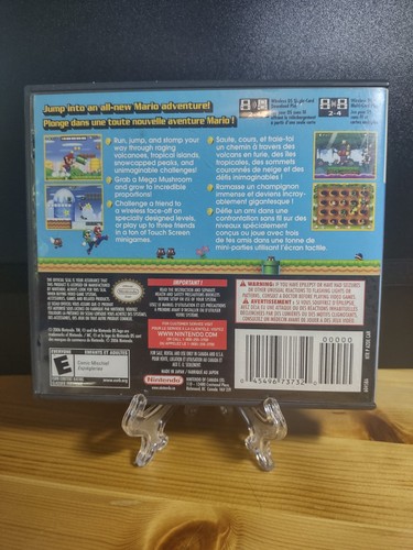 Authentic New Super Mario Bros CIB Nintendo DS Game NTSC - photo 3