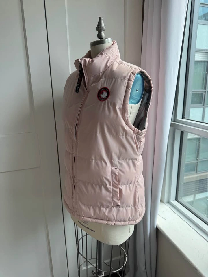 Pink Warm Fall/Winter Vest - Size Large - Canadian Made - photo 4