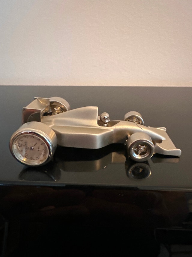 Vintage Daniel David Collection F1 / Indy Car Desk Clock