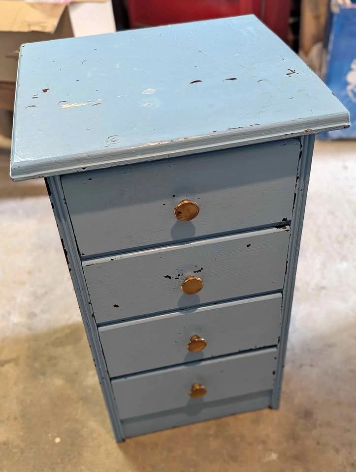 Blue Nightstand