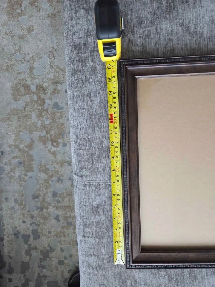 Set of 2 Brown Wood-Look Picture Frames 13x16 - photo 3
