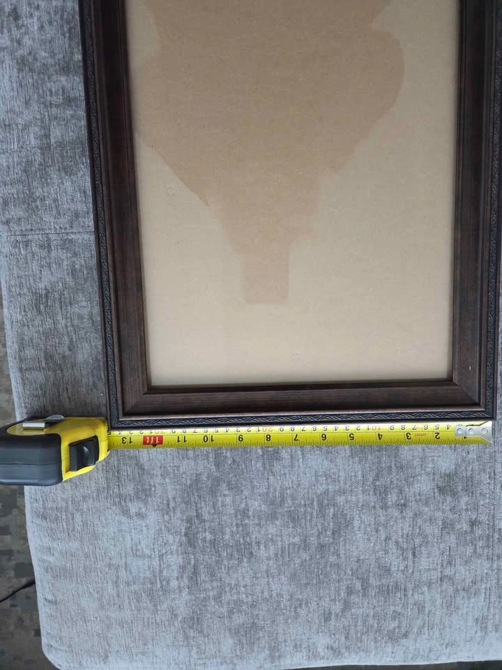 Set of 2 Brown Wood-Look Picture Frames 13x16 - photo 4