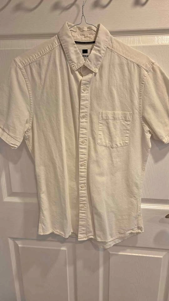 Topman Short Sleeve Button-Down Shirt, Size S/M