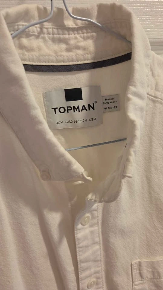 Topman Short Sleeve Button-Down Shirt, Size S/M - photo 2
