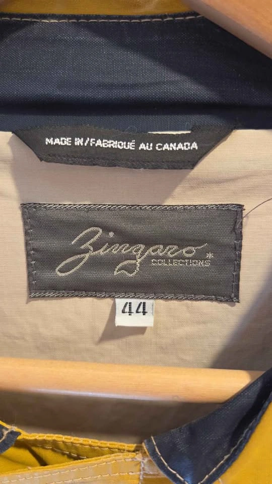 Vintage Zingaro Collections Mustard Yellow Utility Jacket - photo 2