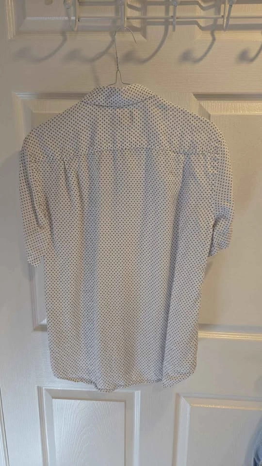 Black Brown 1826 Men's Short Sleeve Button Up Shirt - Size Small - photo 3