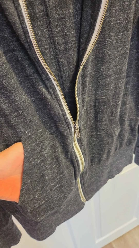 Nike Dark Grey Heather Full-Zip Hoodie Size S / M - photo 4