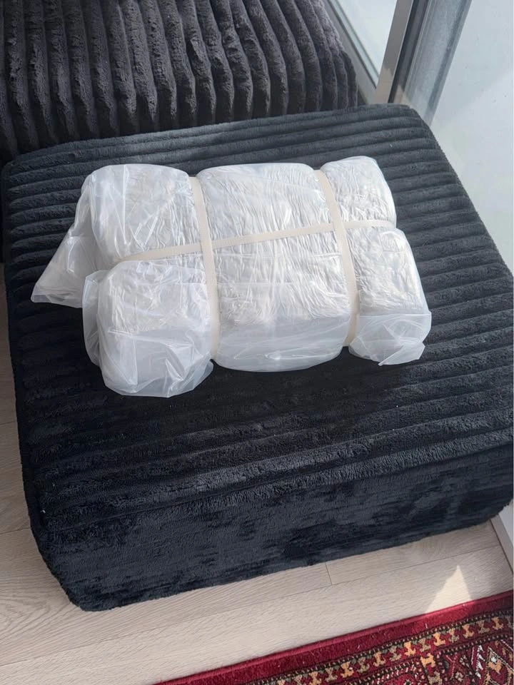Brand new Corduroy Pouf Ottoman - photo 2