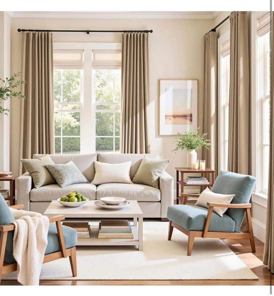 Bedroom Living Room Darkening Soft Luxury Window Curtains 108 In - photo 2