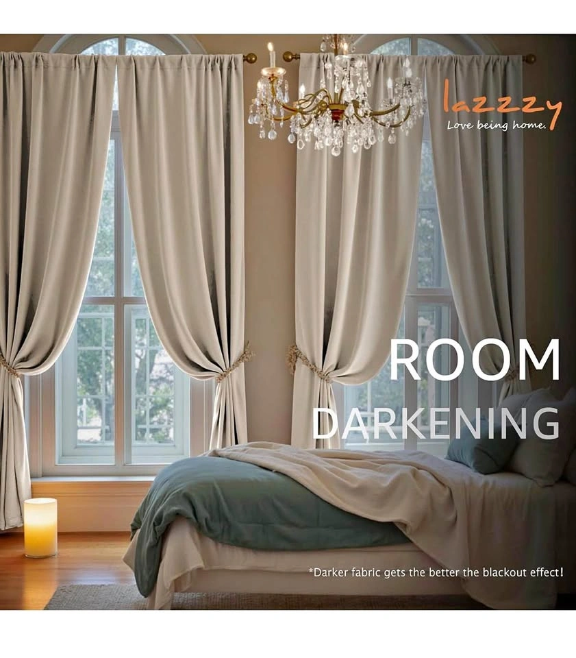 Velvet Blackout Curtains Thermal Insulated Curtains Drapes