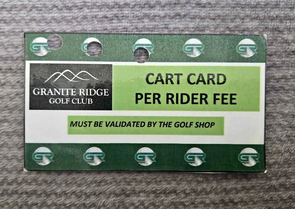 Golf Cart Pass (GraniteRidge)