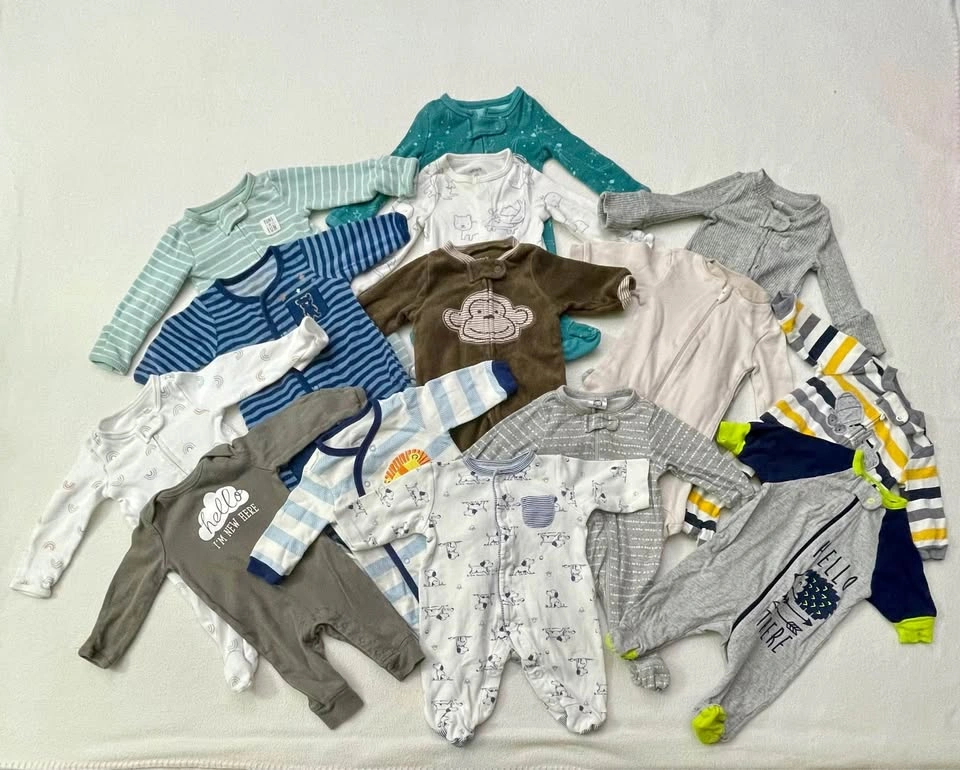 Newborn Cotton Sleepers 14 pcs (#B14)