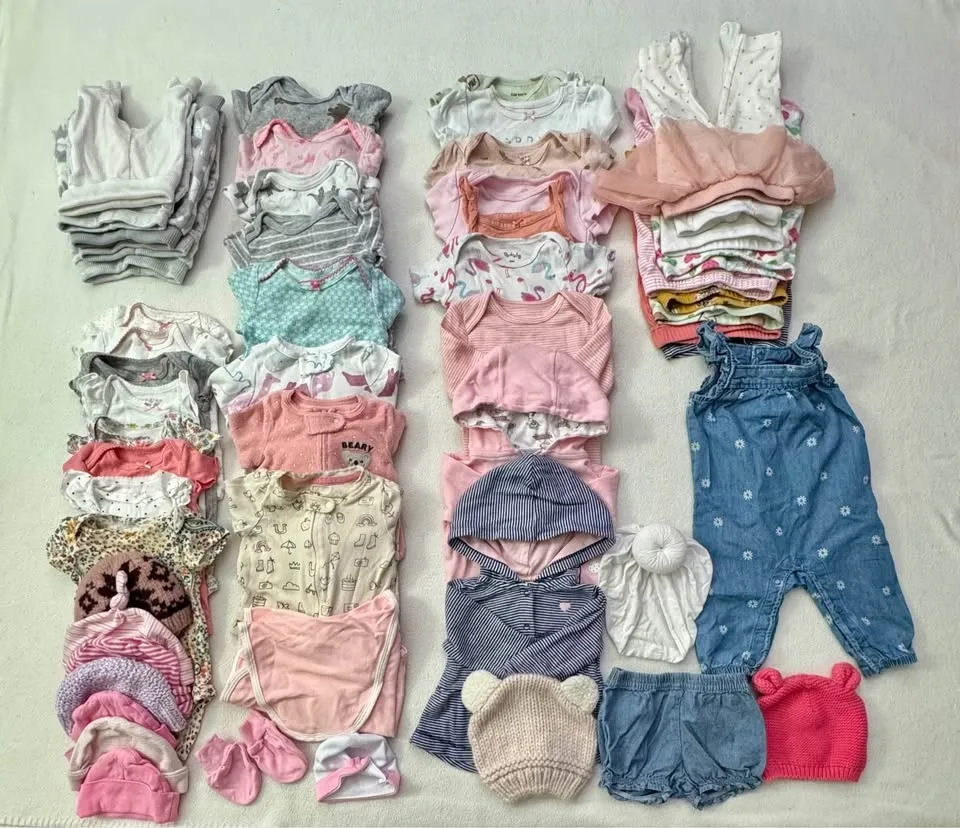 NB / 3m Girls Clothes 53 pcs (#G9) - photo 4
