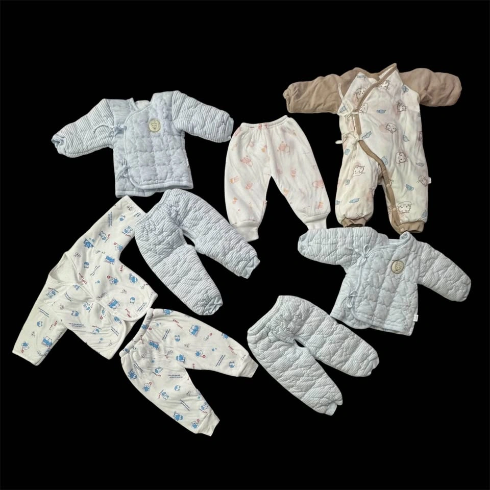Baby Quilted Cotton Winter Clothes Sz 66/3m-6m - photo 2