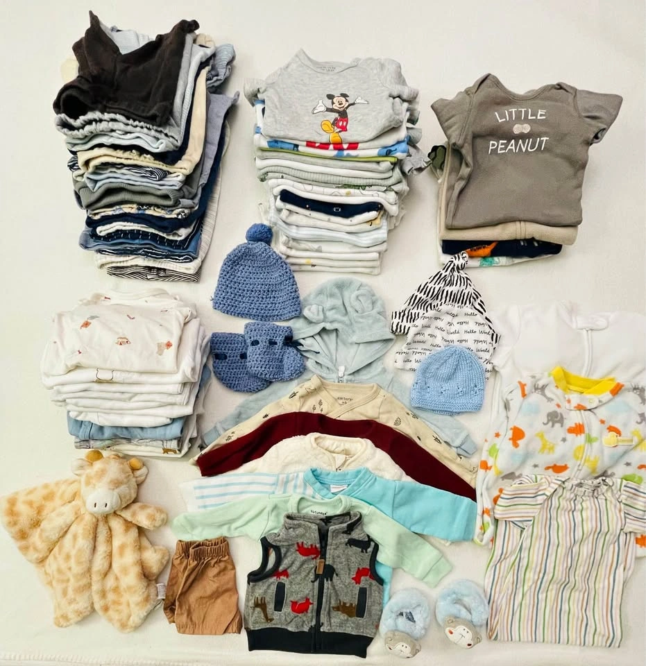 NB Baby Boy Clothes 71 pcs (#B10)