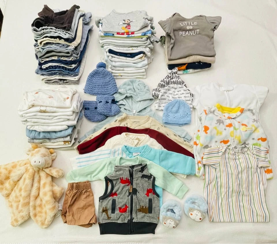 NB Baby Boy Clothes 71 pcs (#B10) - photo 2