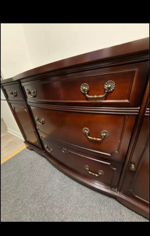 Wood Buffet Sideboard Vintage Strathroy - photo 4