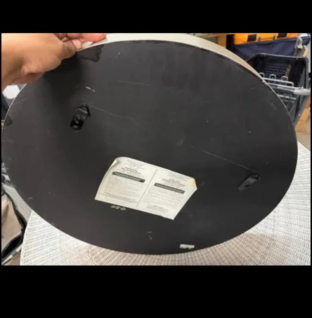 Round Decorative Wall Mirror 26” - photo 5