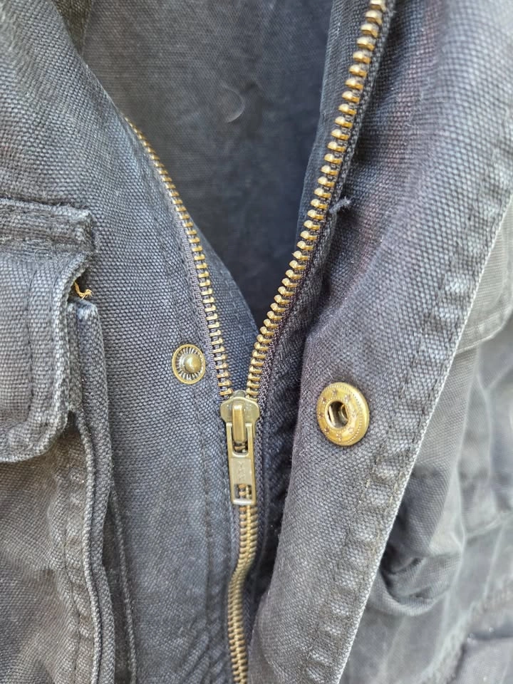 Large Men's Canvas Utility Vest Jacket - photo 4