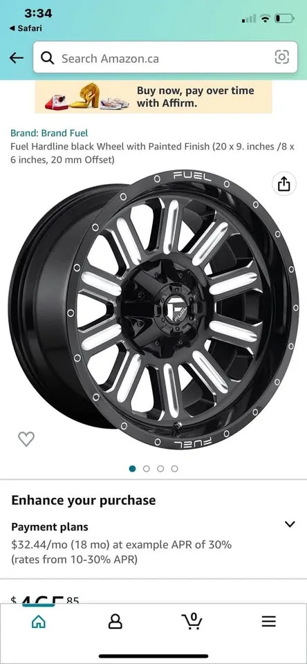 Fuel & XD Rim 2 Rims New In Box 20” image indicator(9)