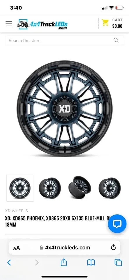 Fuel & XD Rim 2 Rims New In Box 20” image indicator(10)