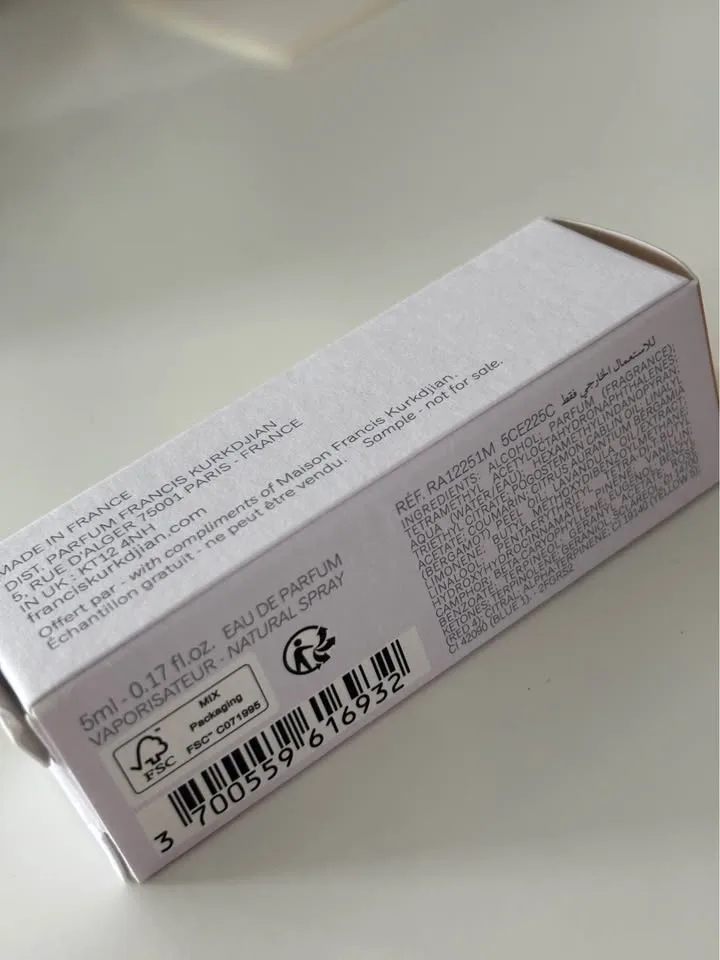 Maison Francis Kurkdjian Grand Soir Eau de Parfum 5ml - photo 3