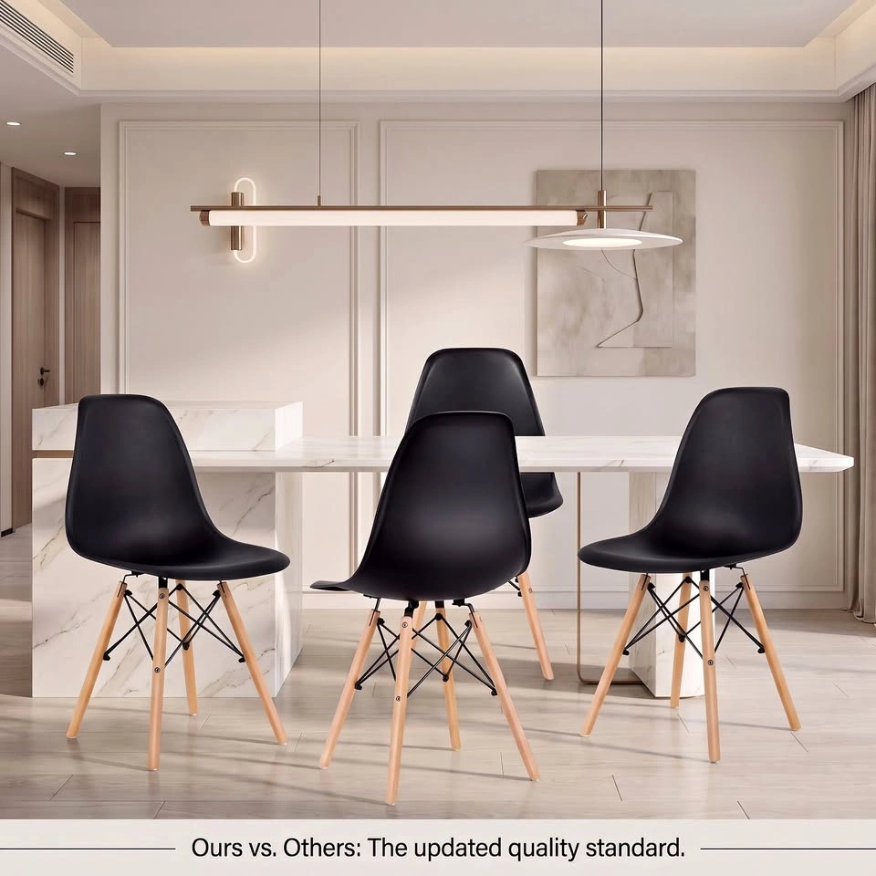 New set of 4 dinning chairs