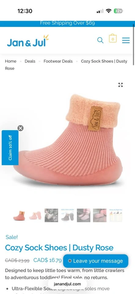 Jan&jul shoe socks - photo 2