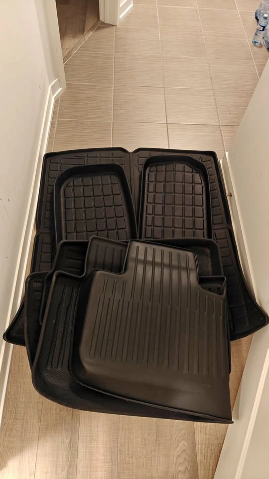 Winter Floor Mats for Tesla Model Y 2020-2025