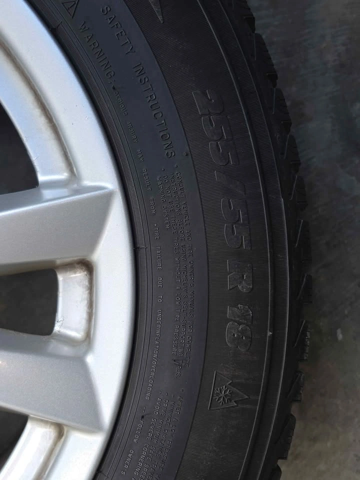 18" BMW X6 Winter Wheel & Tire Package - Michelin Latitude Alpin - photo 4