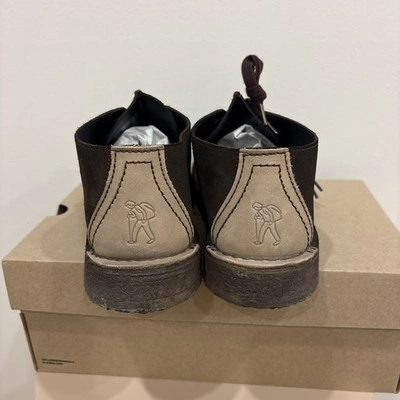 Clarks Originals Desert Trek Mens Dark Brow Suede Boots US 9.5 - photo 4