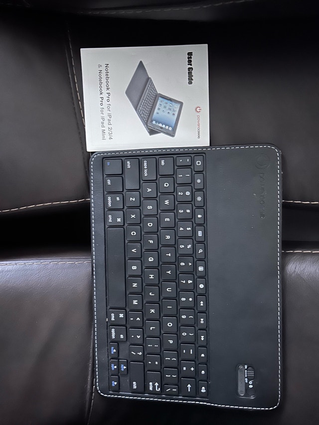 Notebook Pro keyboard for iPad 2/3/4 & iPad Mini