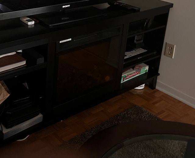 Sony TV Stand with Electric Fireplace