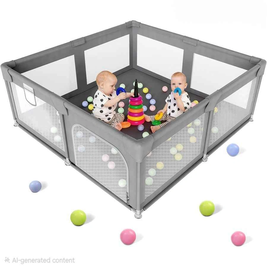 Palpalo 50" x 50" Baby Playpen - photo 4