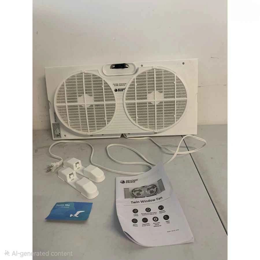 Beyond Breeze Twin Window Fan - photo 2
