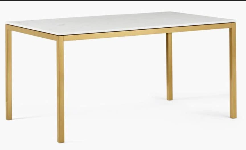 West Elm Marble Dining Table 60” - photo 3