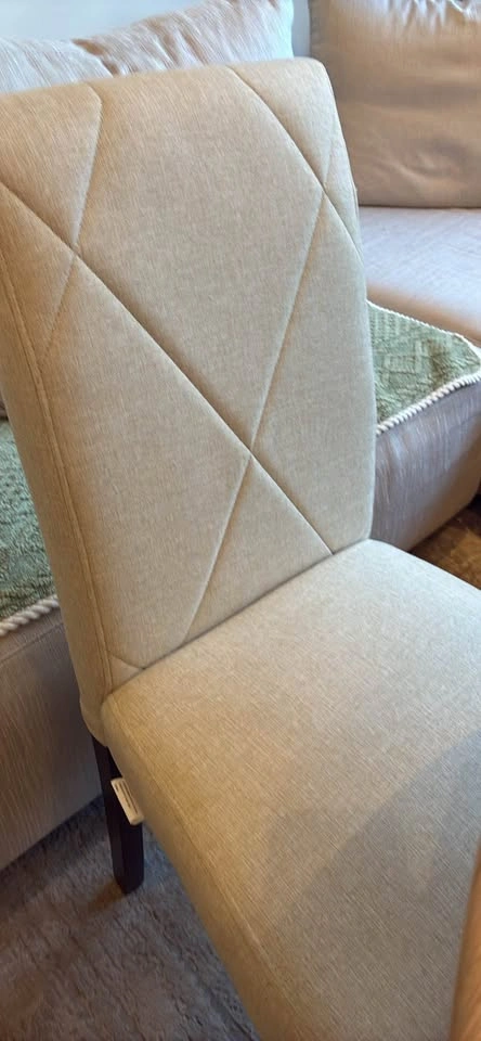 New Round Fluted Pedestal Dining Table with 4 Chairs - photo 5