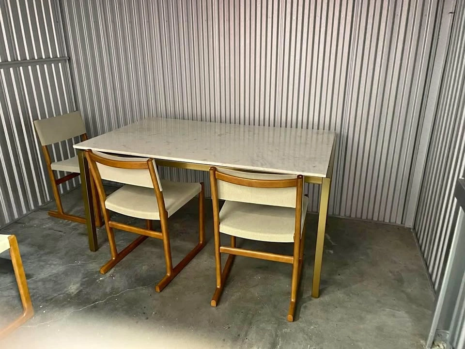 West Elm Clyde Dining Chairs S/4