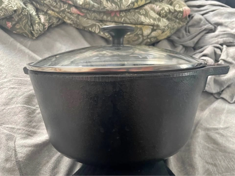 Lodge cast iron pot