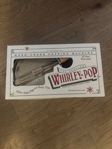 Vintage Whirley Pop Hand-Crank Popcorn Popper